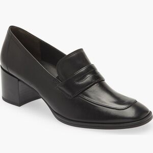 Paul Green Women's Black Leather Loafers
